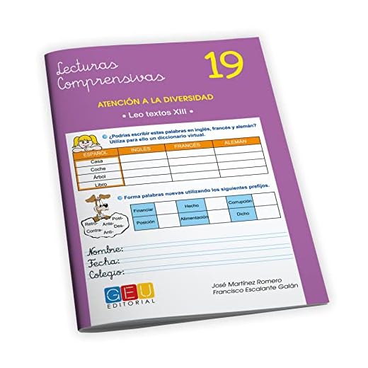Lecturas comprensivas 19 / Editorial GEU / 6º Primaria / Mejora la comprensión lectora / Recomendado como apoyo / Actividades sencillas (SIN COLECCION)