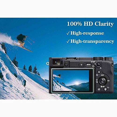 ULBTER Schutzfolie Displayschutz für Sony a6600 a6400 A6300 a6100 A6000 A5000 Displayschutzfolie für Sony Alpha 6600 6100 6400 6300 6000 5000 【3+2 Stück】