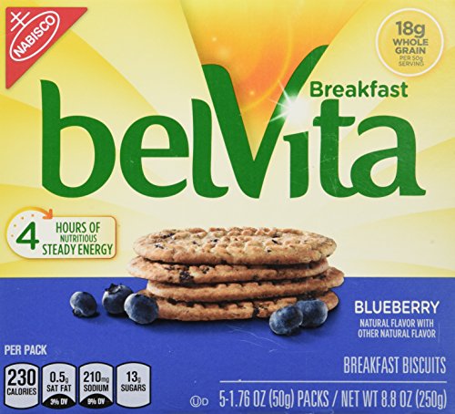 Image of belVita Breakfast Biscuits, Blueberry Breakfast Biscuits, 8.8 oz