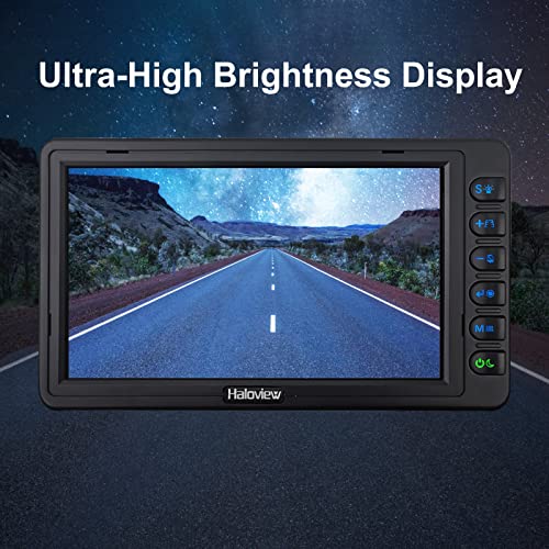 Image of Haloview BThandy7 Wireless Backup Rear View FHD 1080P Hitch Camera and Monitor System for RV /Trailer /Pickup