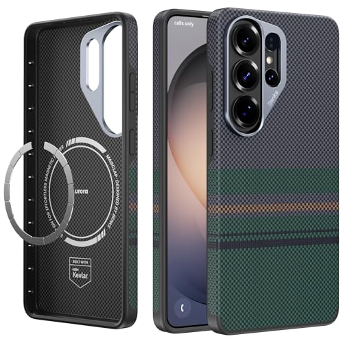 BENKS S26 Ultra�P�[�X�AAurora ArmorPro�P�[�X�AMagSafe�Ή��~���^���[�O���[�h�ی�P�[�X �f���|���P�u���[1000D�t�@�C�o�[&TPU�����A�A���~�j�E���J�����ی�