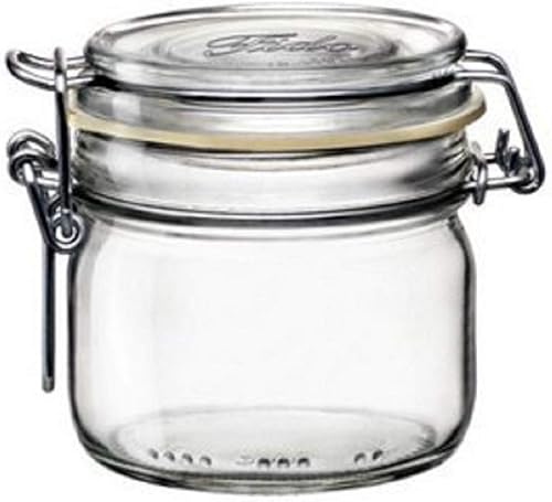 Bormioli Rocco Frasco redondo Fido Vaso, 6.75 onzas, 6.8 fl oz, paquete de 12.