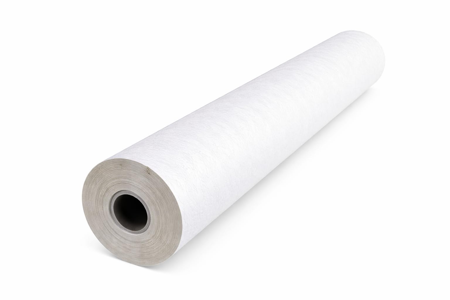 Plushé Haven 100m Banqueting Paper Roll White – Embossed Table Cover Roll for Weddings, Parties & Events, Disposable Tablecloth Roll for Buffet, Catering & Floor Protection