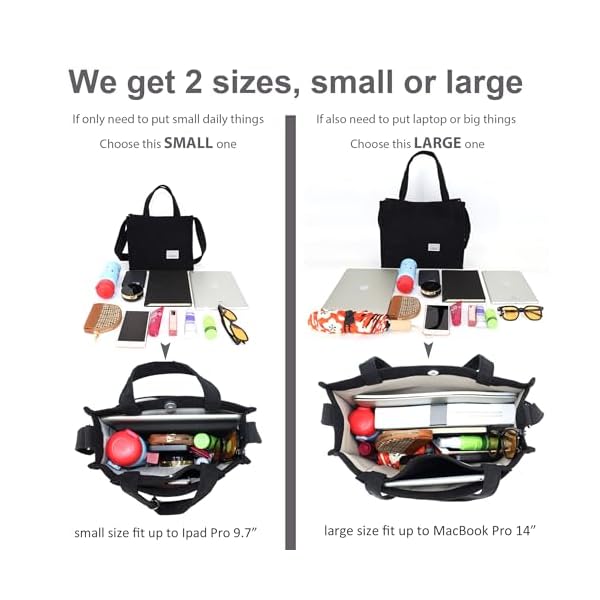 UERRUAM Corduroy Tote Bag for Women Work Crossbody Purse for Everyday,College,Travel,Lightweight Handbag Adjustable Strap