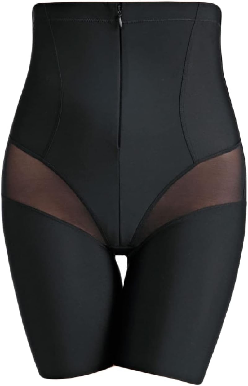 Women's Waisttrainer Spandex Tummy Controle Slipje Body Shaper Butt Lifter Shapewear Slimming Underwear,Black-3X-Large