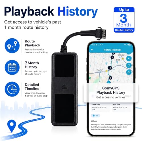 Image of Kavach Edge 5G /4G GPS Tracker for Car, Bike & Fleet Vehicles | Real-Time Live Tracking, Geofence Alert, Engine On /Off & Anti-Theft Alert | 1 Year Warranty | 5G SIM Included