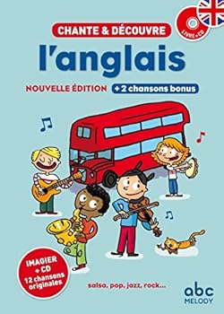 Hardcover Chante et découvre l'Anglais - Livre + CD Book
