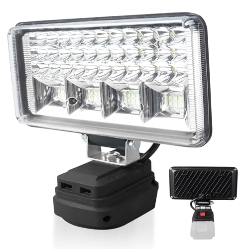 Lámpara de batería para Makita 18V luz de trabajo LED inalámbrica portátil de 85,5W