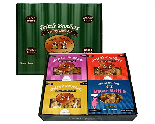 Brittle Brothers Candy Variety Sampler, 12 Ounce