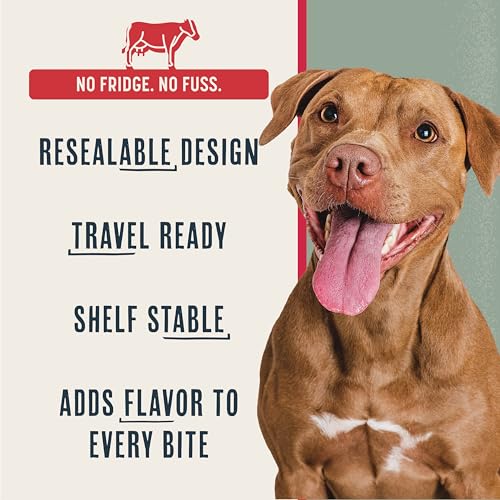 Image of BEAUMONT BASICS Flavors Dog Food Topper, Freeze-Dried, Grain-Free, (3 Pack), 3.1 oz - Beef Recipe