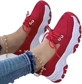 Tênis feminino ortopédico de caminhada, suporte de arco ortopédico, calçados esportivos para viagens e caminhadas