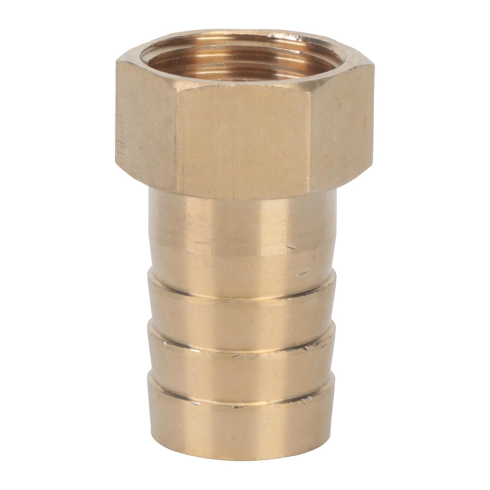 Newft 19Mm 4 Point Brass Internal Thread Adapter Brass Hose Connection With Hexagonal Hose Fitting Adapter For Water, Oil,Garden Pipe Connection Plumbing Fitting Connector