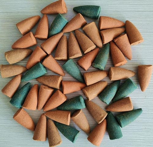 Hosley Backflow Assorted Fragrance Incense Cones 240 Pack, Full Moon,