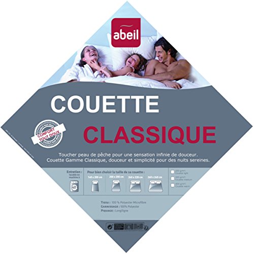 Abeil - piumone singolo classico, Microfibra