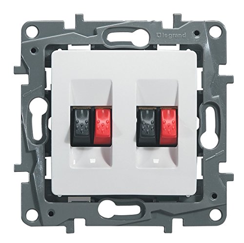 Legrand LEG96623 - Doppia presa per altoparlante