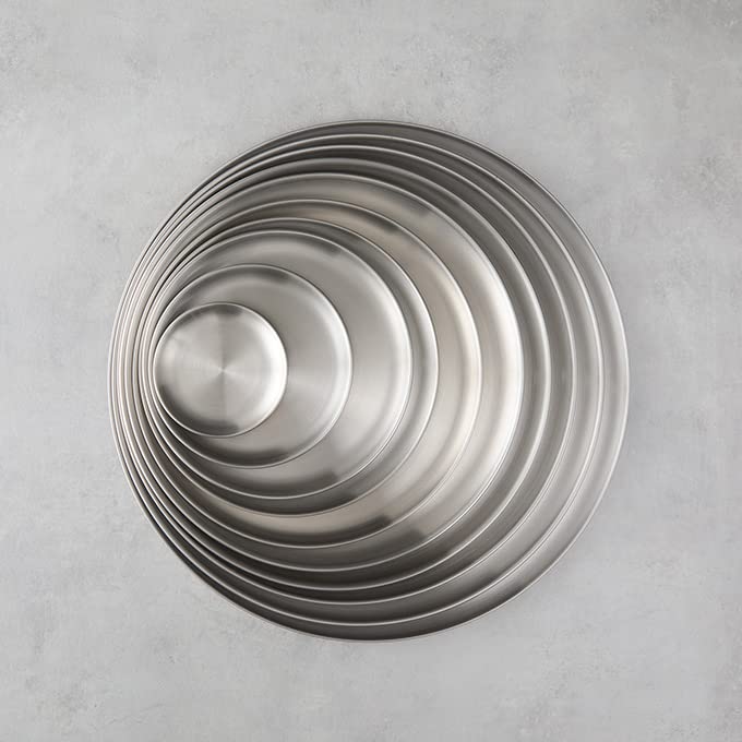 American Metalcraft Coupe Collection Stainless Steel Plate, 15" Dia.