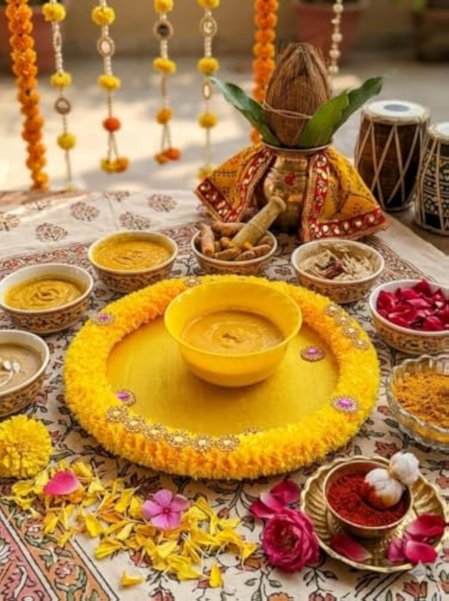 Haldi Plate for Haldi Ceremony