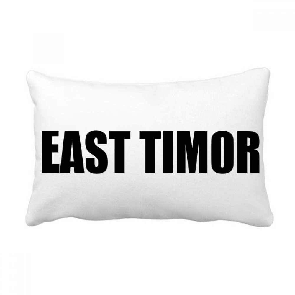 Coussin lombaire déco motif Timor oriental grand oreiller de dossier 40x60