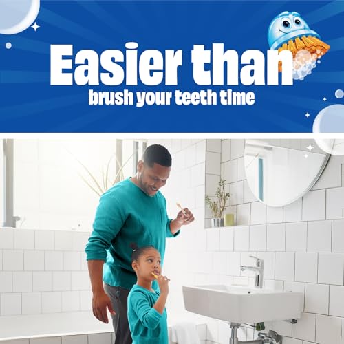 Image of Scrubbing Bubbles Easy Clean Foaming Bleach-Free Bathroom All Purpose Cleaner, Fast-Acting Foam Cleans Limescale, Dirt and Grime on Showers, Sinks, Toilets, Tiles, Counters, & More, 32oz Spray