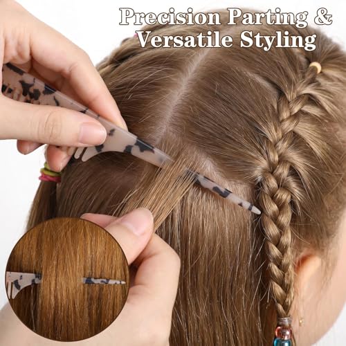 Peines Rat Tail Antiestáticos 4 Piezas para Mujeres miniatura 4