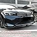 Front Bumper Lip Compatible with BMW G20 3-Series 330e 330i M340i M-Sport Only 2023 2024 2025 2026 Glossy Black Front Bumper ABS Front Lip Spoiler Splitter