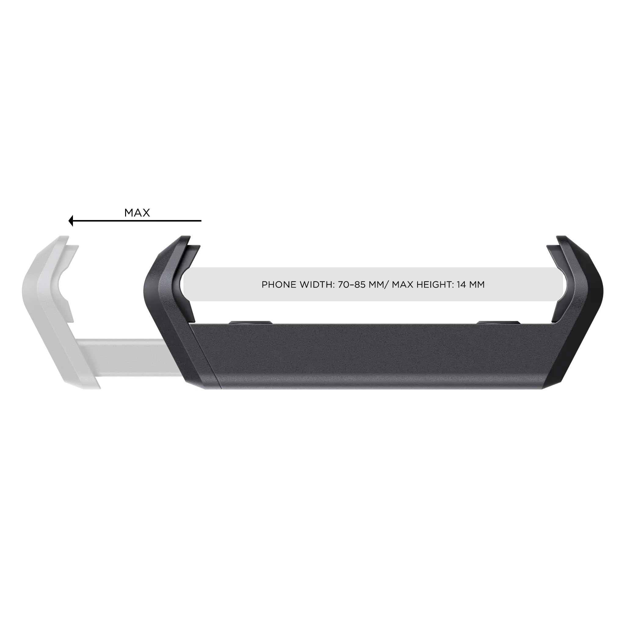 SP Connect Soporte Universal para teléfono móvil, Negro, Talla única