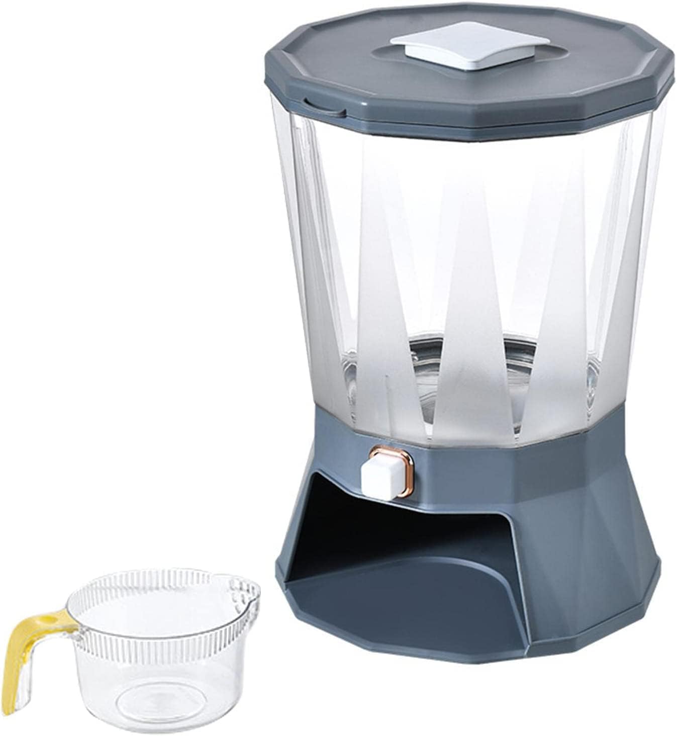 Amazon.com: ADSA 360° Rice and Grain Storage Container, Cereal ...