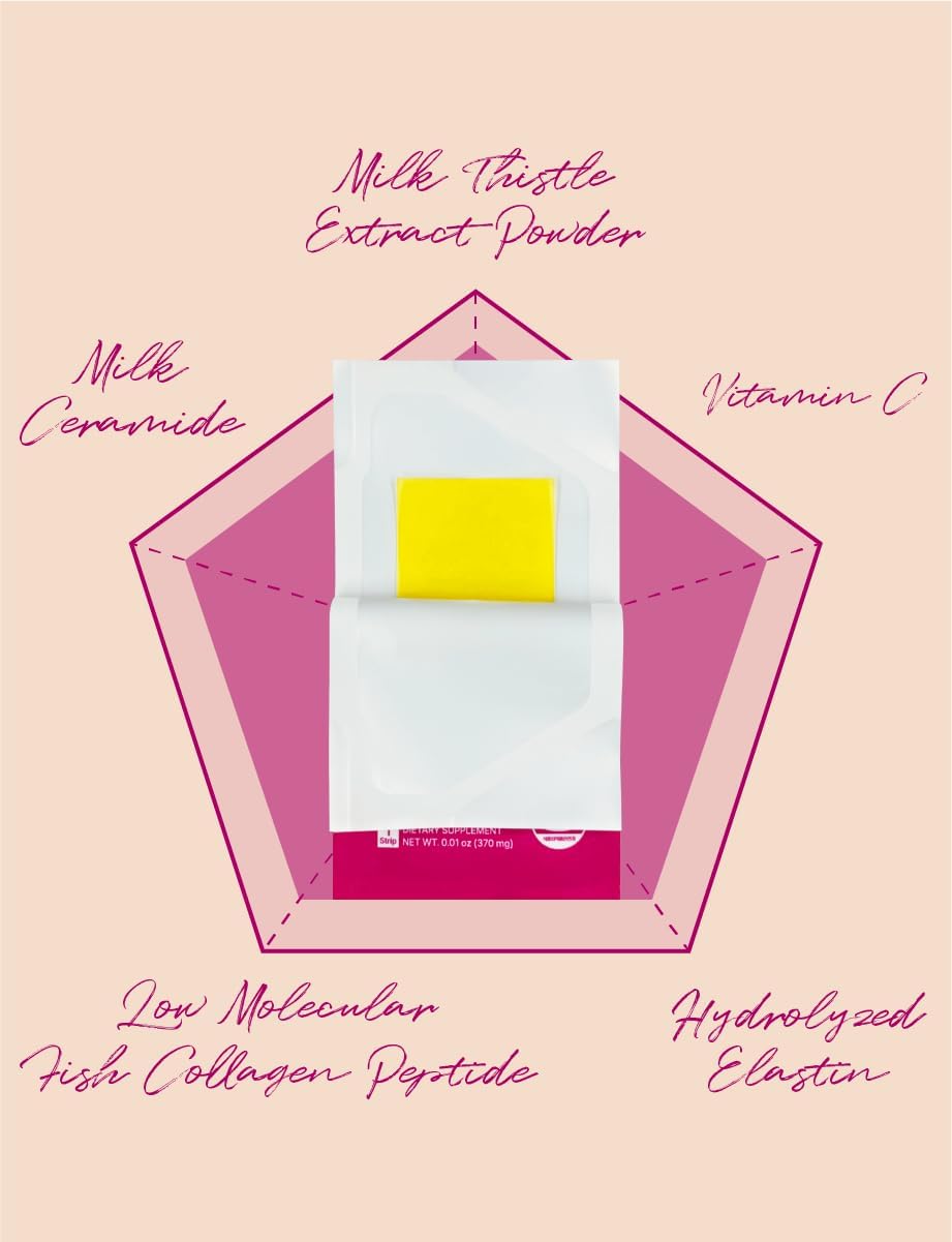 (370mg X 30) Liposomal Pure Glutathione Purple Film Strips/Glutathione 150 mg Supplement, 90% Purity - Image 6