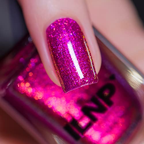 Image of ILNP Showstopper - Vivid Magenta Shimmer Nail Polish