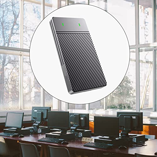 Caja externa para SSD M2 NVMe con adaptador Type-C miniatura 6