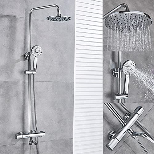 Mitigeur de douche thermostatique stable contre les variations d'eau chaude - 2