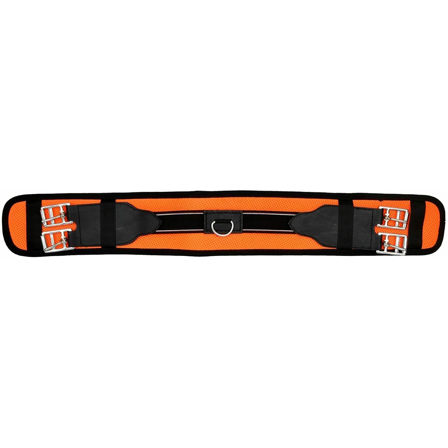 All Purpose sintetico senza alberi cavallo inglese sella fatta a mano Tack Set di staffe di colore arancione