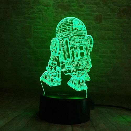 3D Nachtlicht Digitalkamera 7 Farben Ersatzlicht Home Party Dekoration visuelles Büro LED Spielzeug USB Kind Schlaf Licht