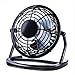 Mały osobisty mini wentylator elektryczny, mały osobisty mini wentylator 10 cm wentylator USB na biurko 360 stopni regulacja obrotu wentylator stołowy bardzo cichy lekki osobisty wentylator