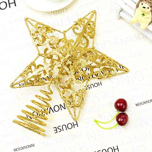 Aneco Decorazione per albero di Natale in metallo