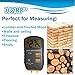 HQRP 2-Pin Moisture Meter Analyzer Gauge Tester Wood, Drywall and Home Inspection Tool, Detection Hidden leaks in Drywall, Plaster, Carpet, Concrete, Ceiling, Humidity Detector