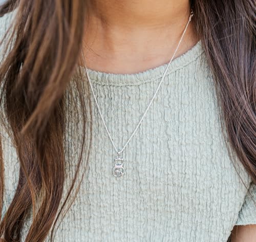 Cherished Moments Girl's Sterling Silver Cat Necklace Gift for Cat Lovers, Toddlers, Kids, Teens, and Women2