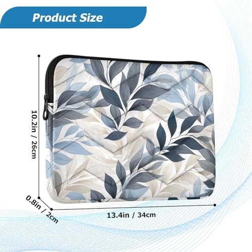 Funda para portátil 13-14 pulgadas color azul y gris miniatura 3