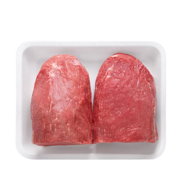 Eye Round Roast Round is U.S. inspected and passed by Department of Agriculture. Safe Handling Instructions: Keep refrigerated or frozen. [ 68 oz, 4.25 lb ]