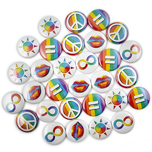 30 LGBT Pride Mini- Pins. 1 30 LGBT Pride Mini- Pins. 1