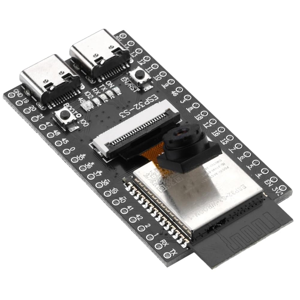 ESP32-S3 WROOM N16R8 CAM Development BoardWiFi Bluetooth Moduł kamery pokładowej ESP32-S3-WROOM-1 N16R8 Łatwa instalacja Łatwy w użyciu z OV5640