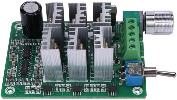 2X BLDC Three-Phase Sensorless Brushless Motor Speed Controller Fan Drive DC 5-36V