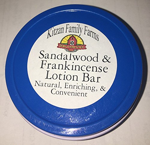 Sandalwood and Frankincense Natural Lotion Bars