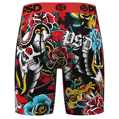 PSD Men's Winged Spirit Boxer Brief, Multi, S4