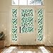 SOMWISE Window Privacy Film Home Room Bathroom Spring Decor Car Decorations One Way Privacy Window Clings Decals Tint Door Cover Rainbow Renter Friendly Stickers Static Cling Stained Glass Windows