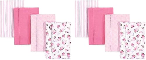 Miniatura 2 de Luvable Friends - Pañostoallias de franela para eructos unisex para bebé, Paños de franela de algodón., talla única