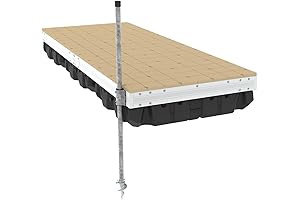 PlayStar Aluminum Floating Dock Kit 4x10