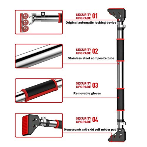 Barra de exercícios BESPORTBLE para barra de barra sem parafusos, barra de treino corporal para casa