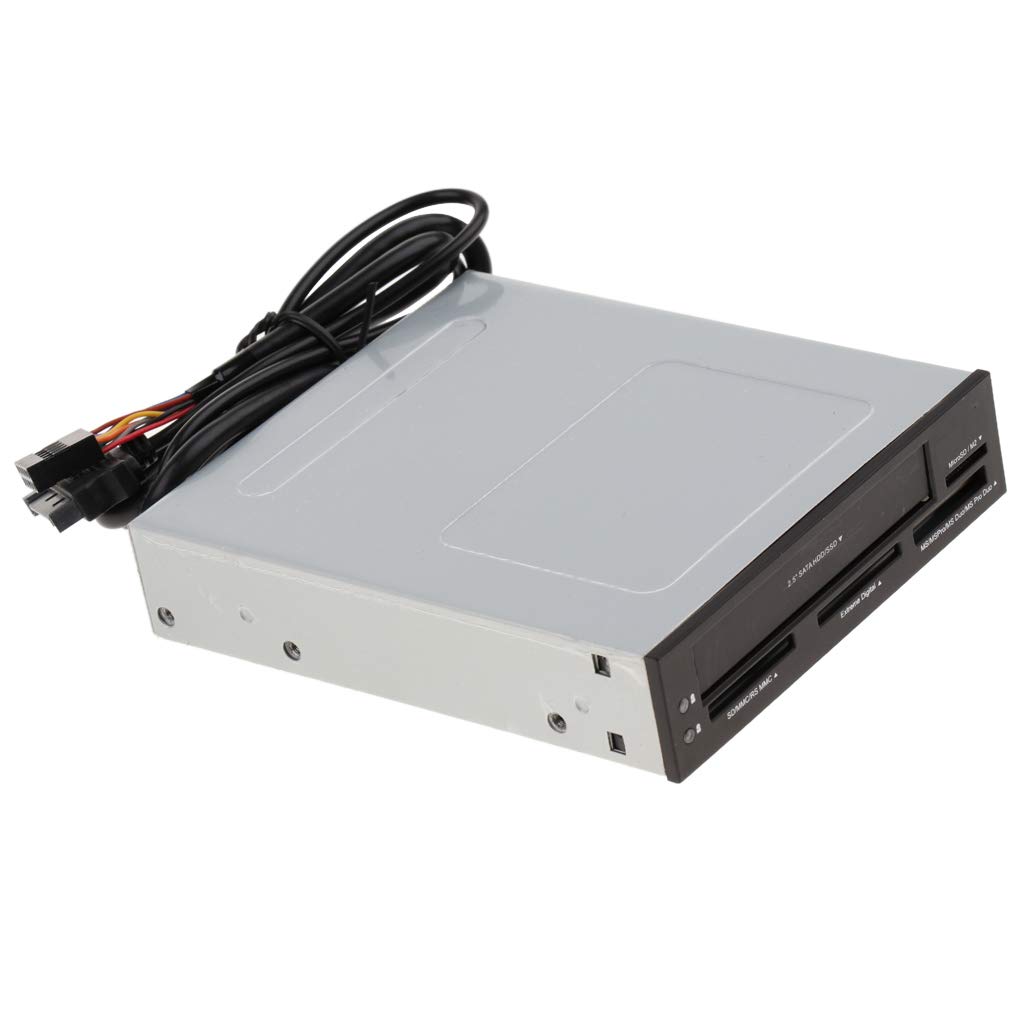 FLAWISH Floppy Disk Card Reader Builtin Floppy Drive for Computer Case