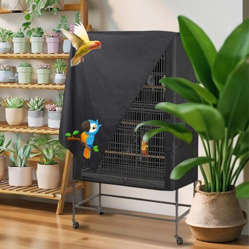 Housse de cage à oiseaux perroquet imperméable facile à installer - 3